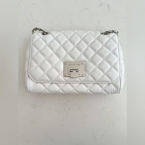 Michael Kors crossbody bag in classic white